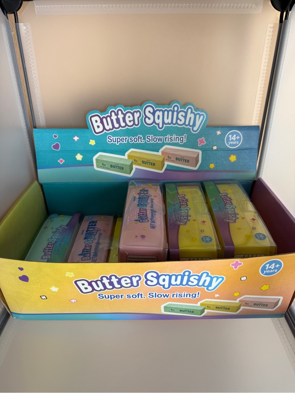 Crispy Stretchy Butter Squishy Pink